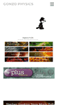 Mobile Screenshot of gonzmosis.com